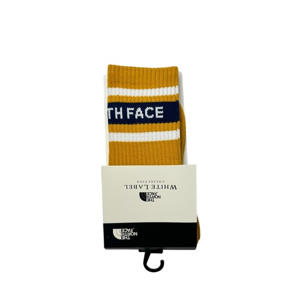 The North Face Other - The North Face Crew Socks Mens Womens 6-9 Yellow Blue White Athletic Outdoor New